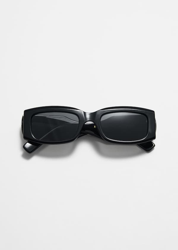 Rectangular-Frame Sunglasses