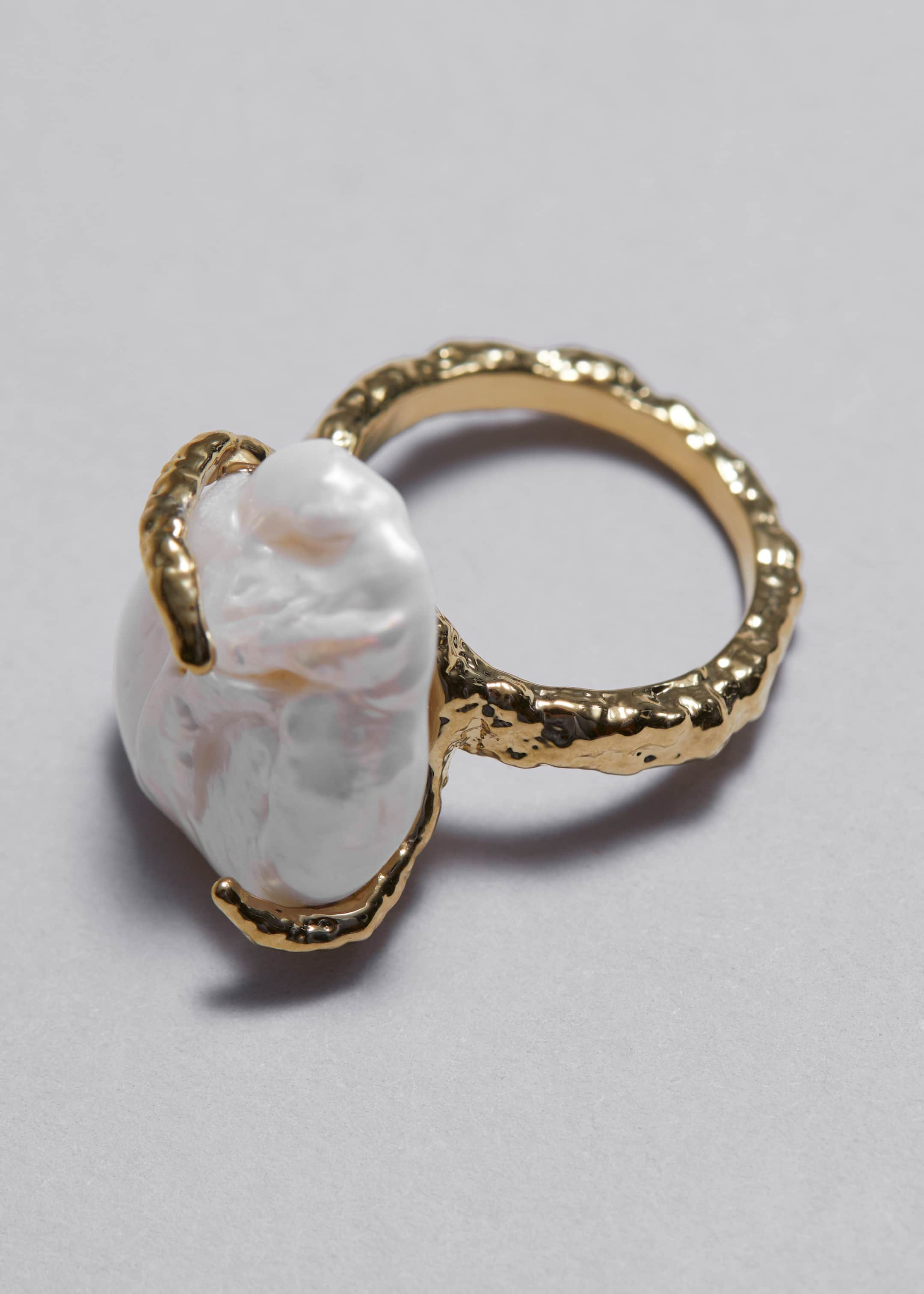 Baroque Freshwater Pearl Ring