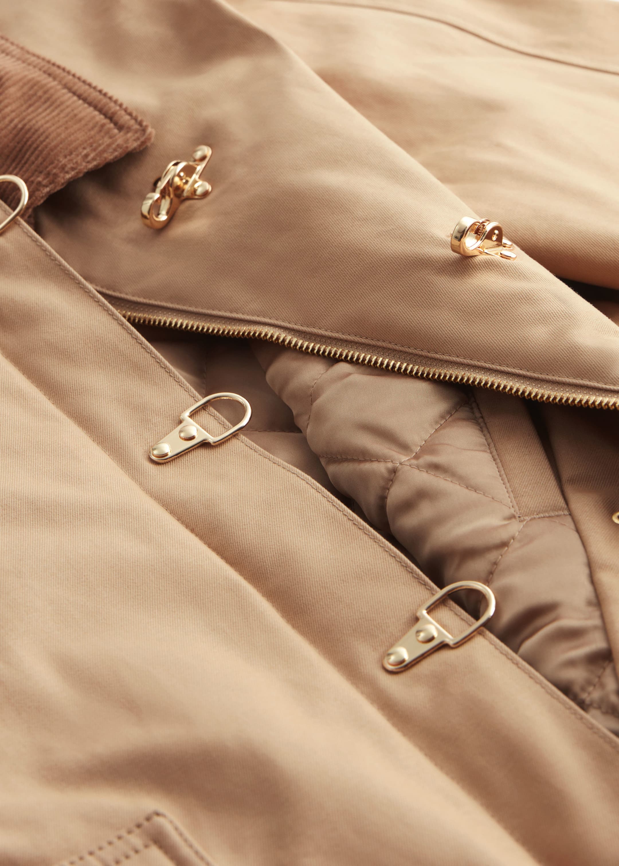 Loose Duffle Jacket - {{variantName}} - Descriptive Detail