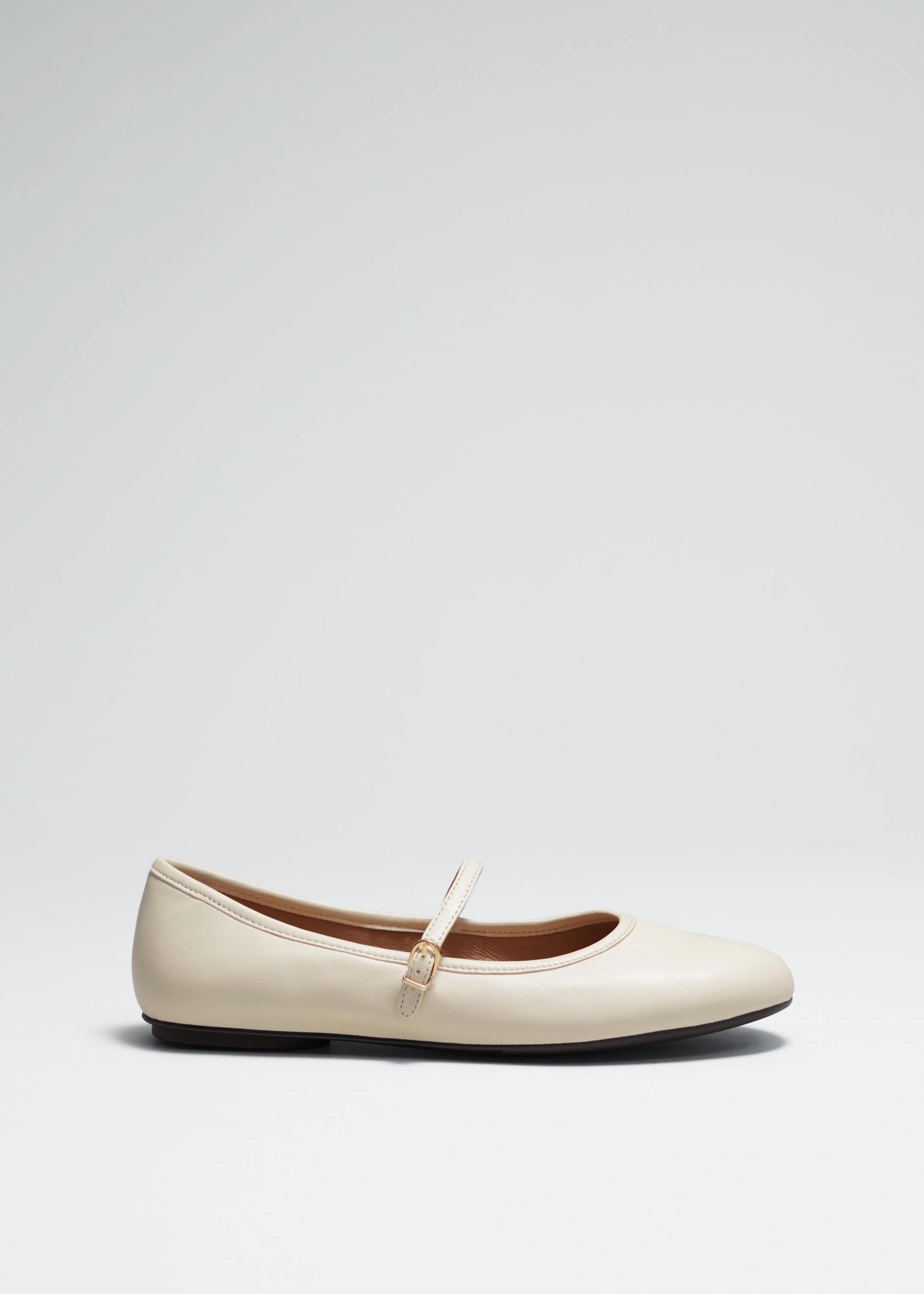 Image of Ballerines Mary Jane en cuir