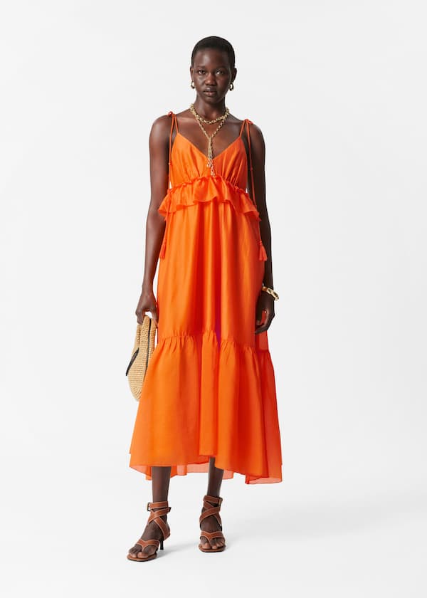 Strappy Midi Dress