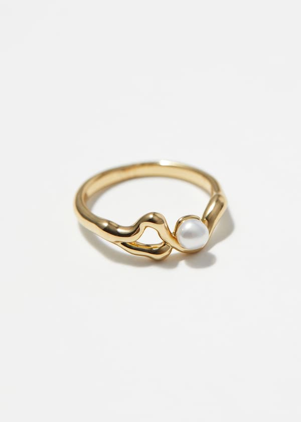 Freshwater Pearl Irregular Ring