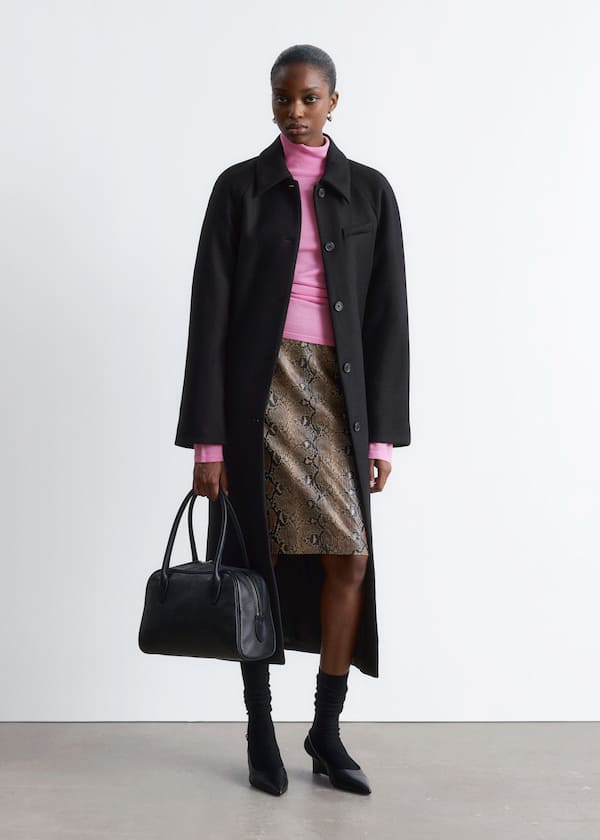 Belted Wool Coat