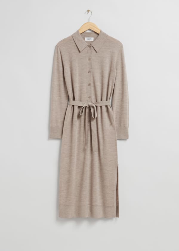 Knitted Polo Dress