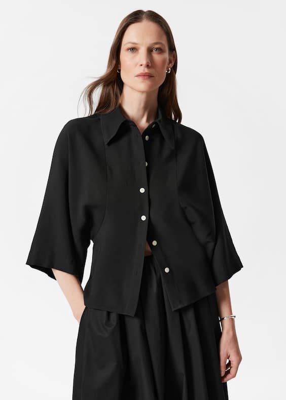 Wide-Sleeve Shirt