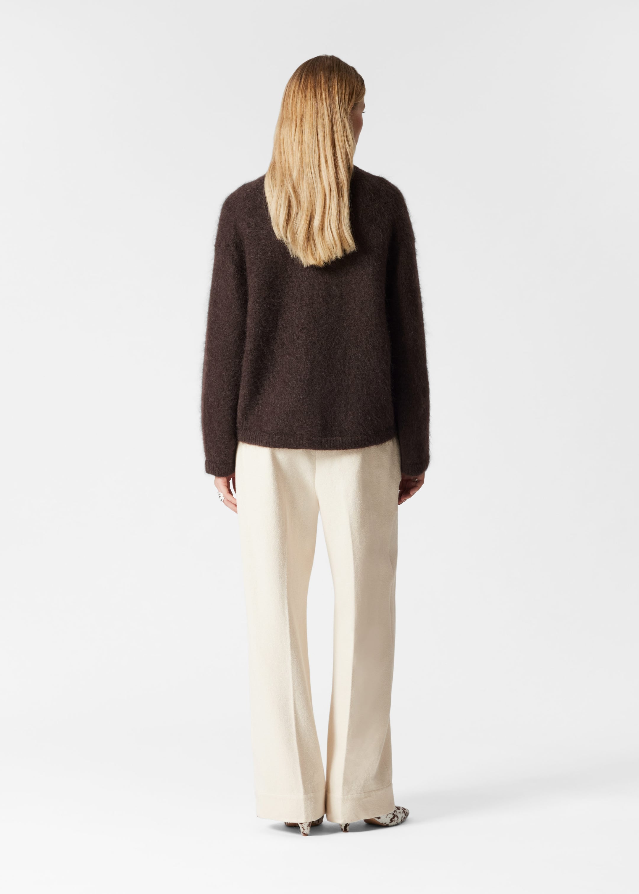 Mohair-Blend Jumper - Mole - Lookbook