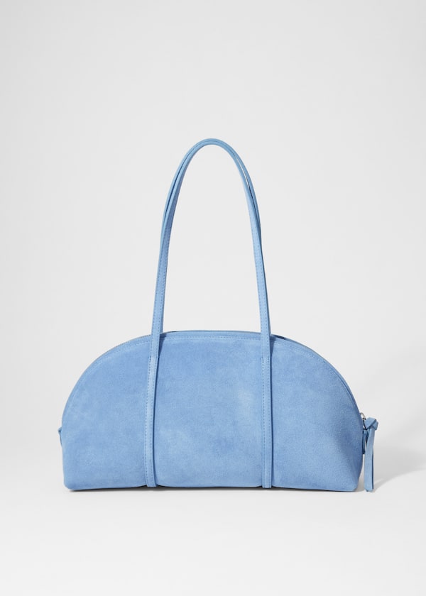Suede Bowling Bag