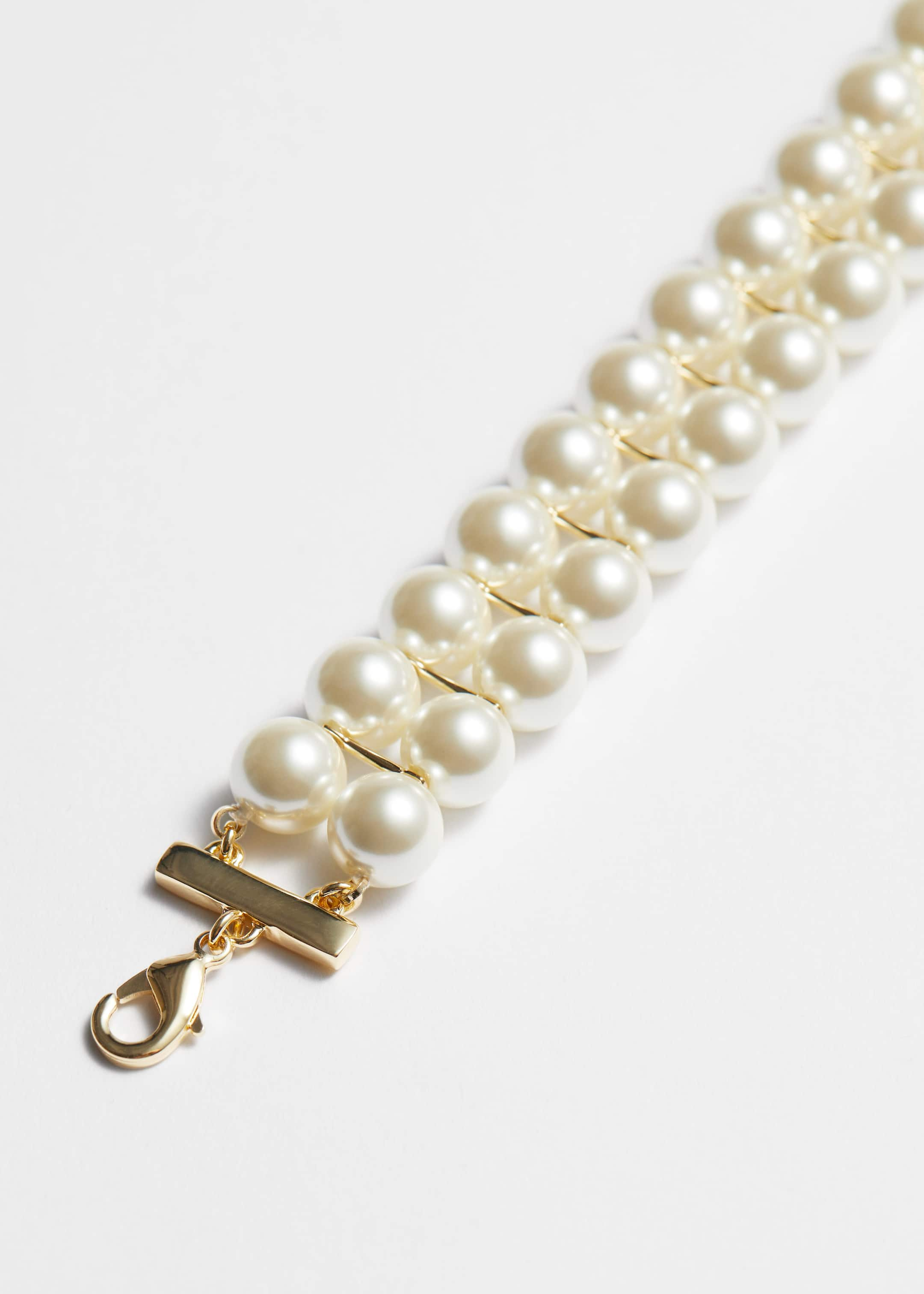 Two-Row Pearl Choker - {{variantName}} - Descriptive Detail