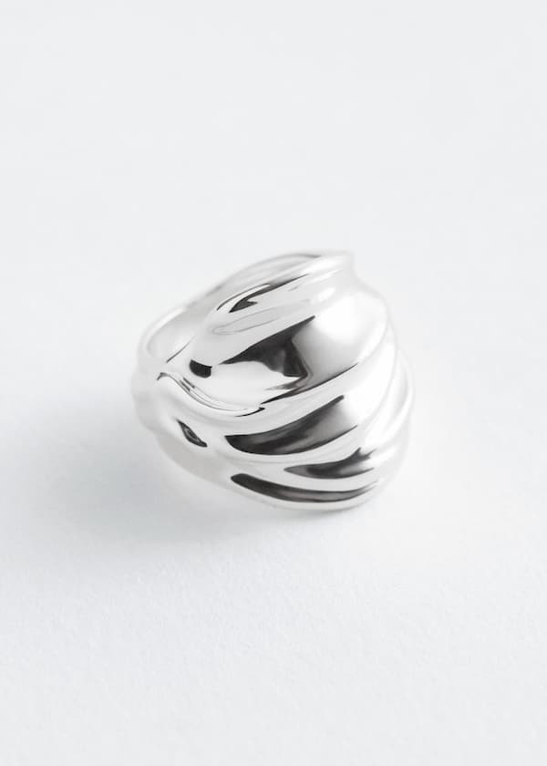 Wavy Sculptural Ring