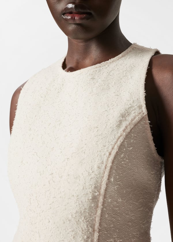 Textured Sleeveless Top