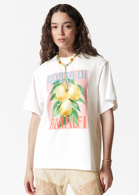 Oversized Print T-Shirt
