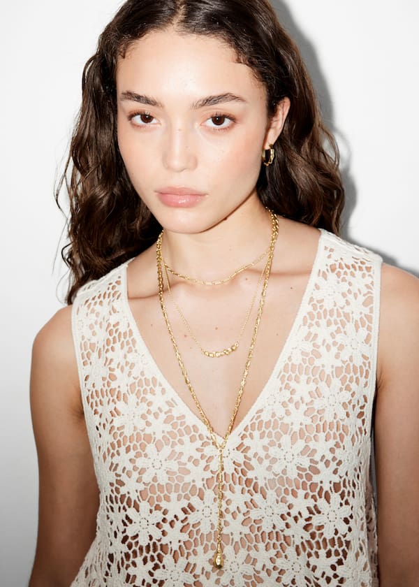 Layered Lariat Necklace