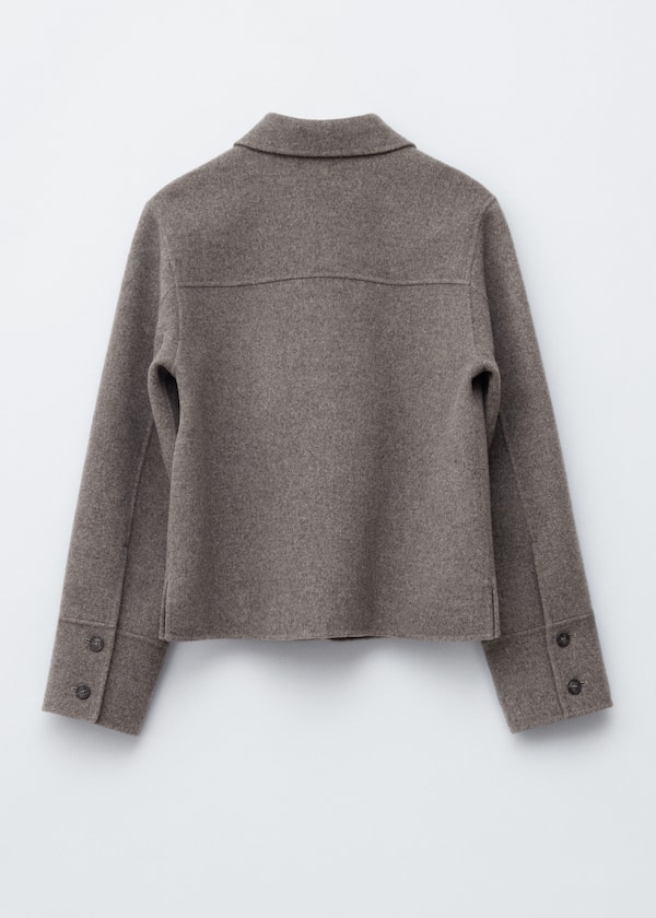 Collared Wool Jacket