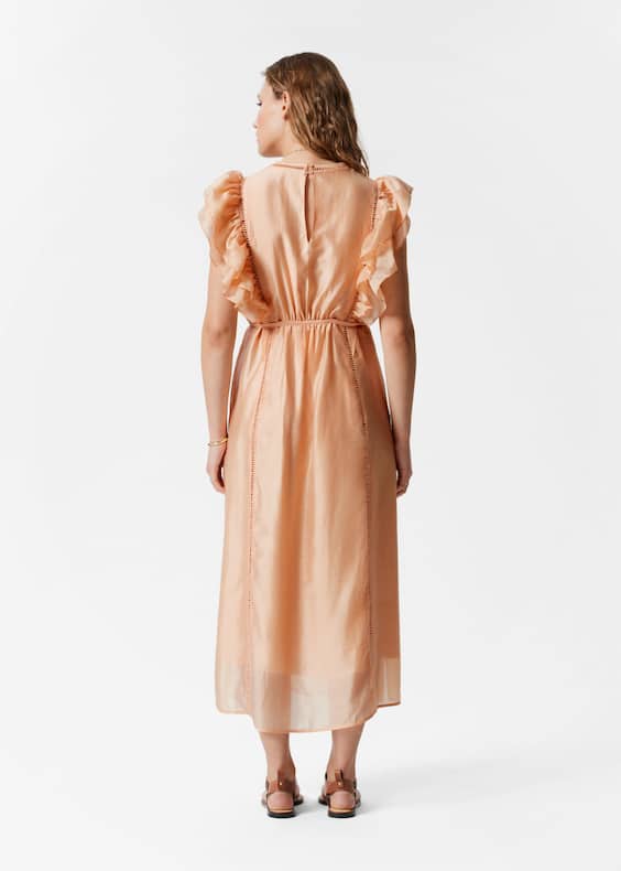 Frill Midi Dress