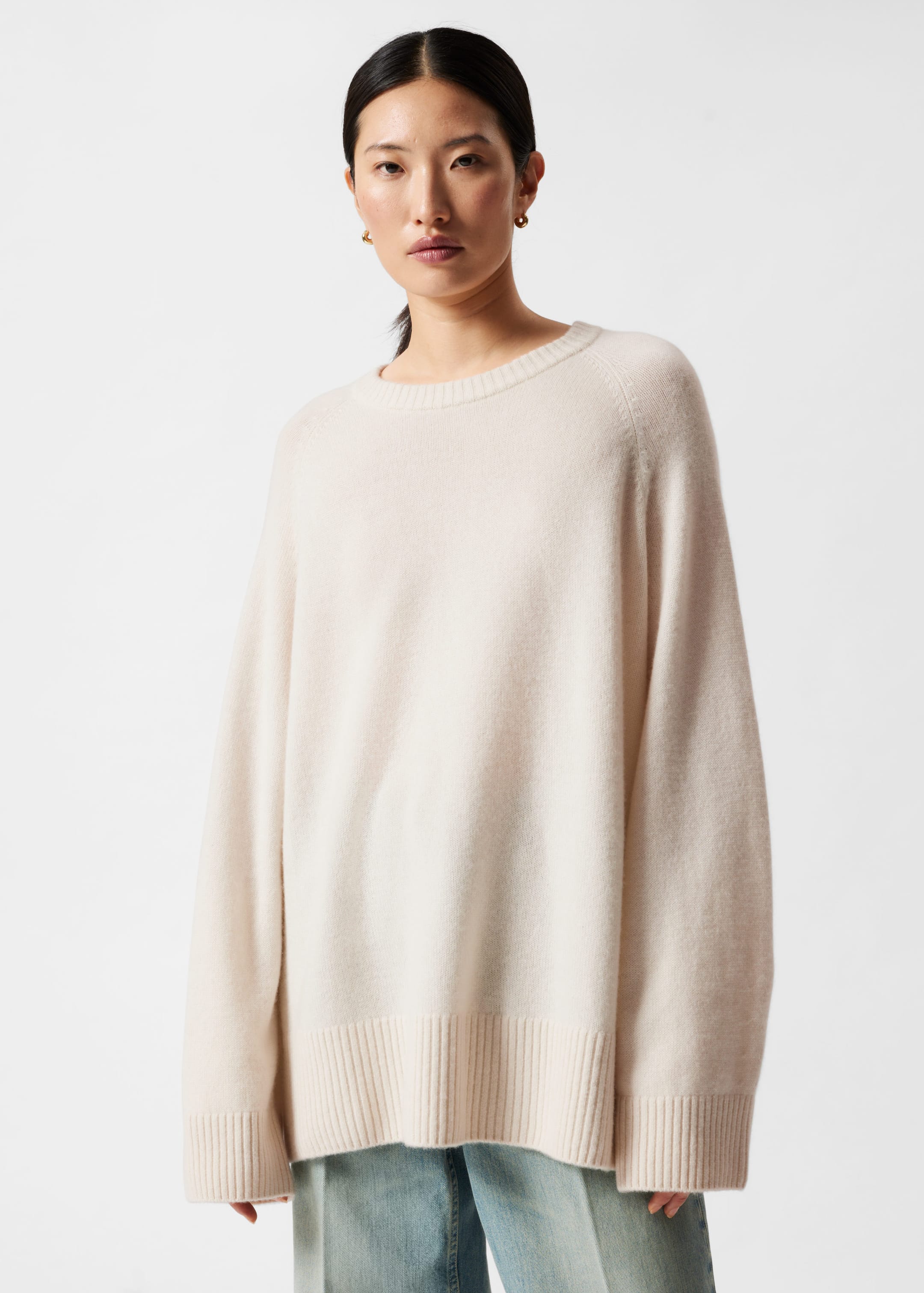 Image of Oversized-Pullover aus Kaschmir