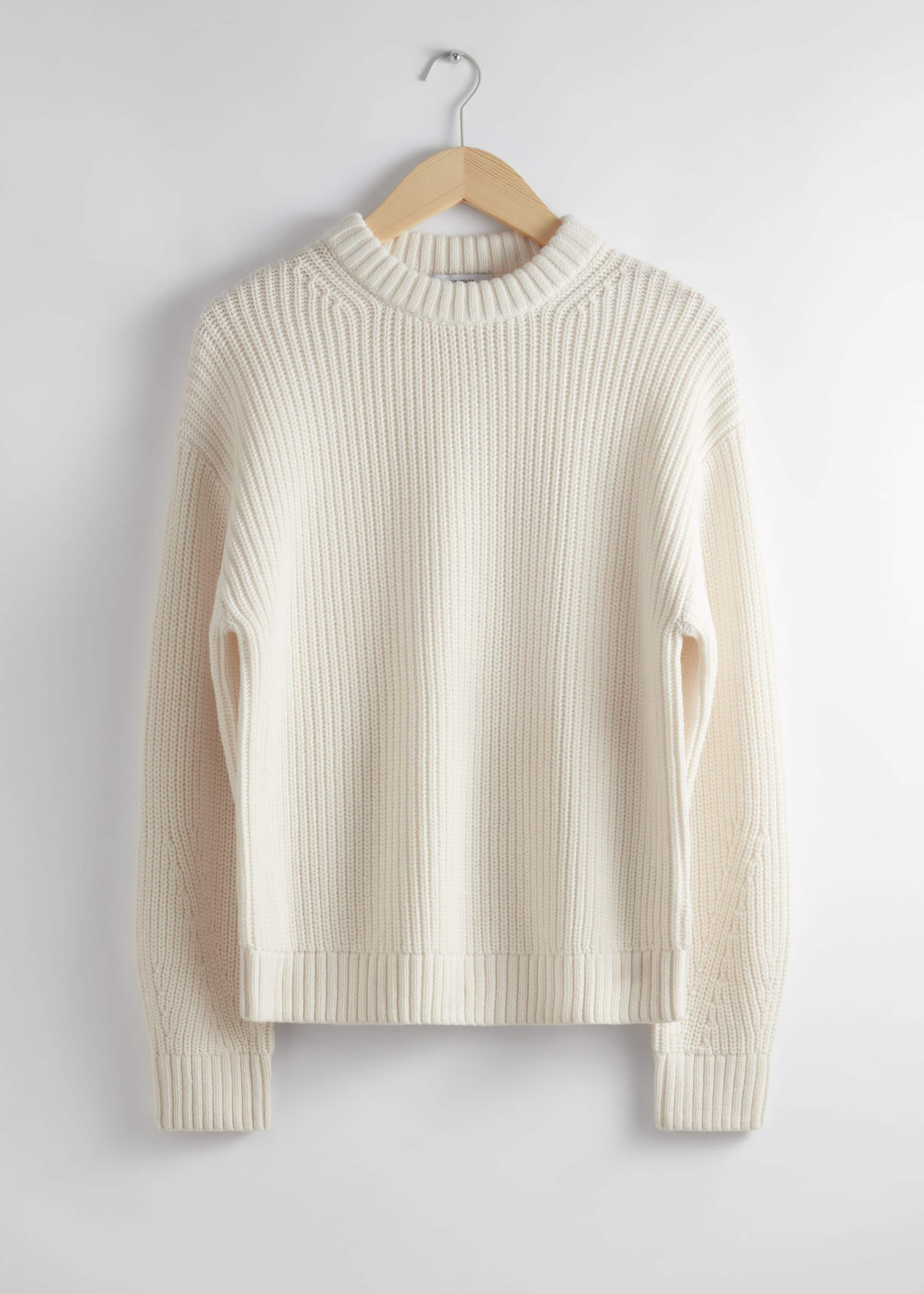 And other stories white jumper hotsell