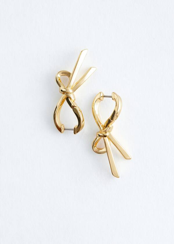 Knot Hoop Earrings