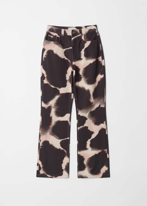 Straight-Leg Trousers