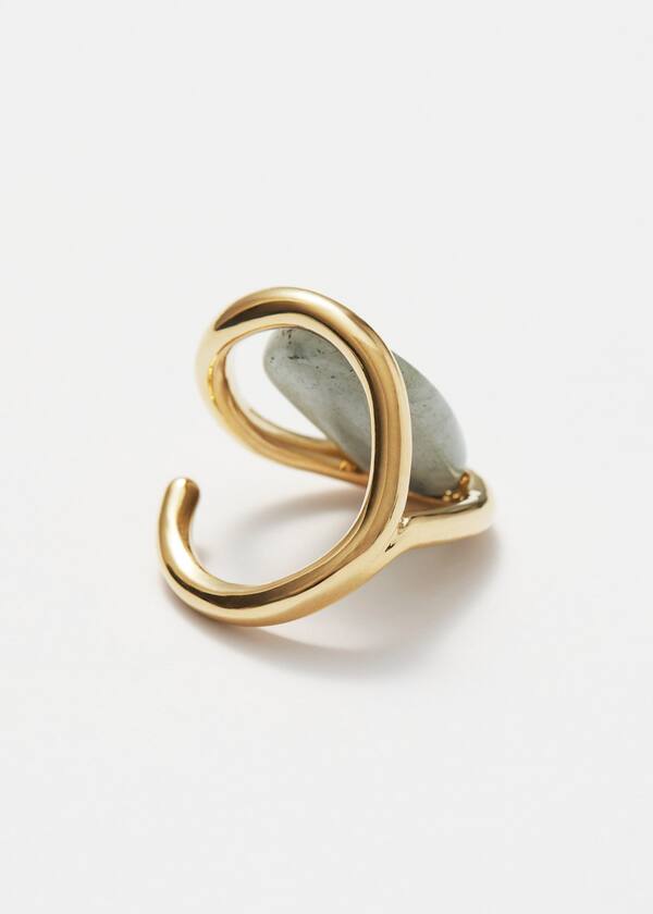 Stone Wire Ring