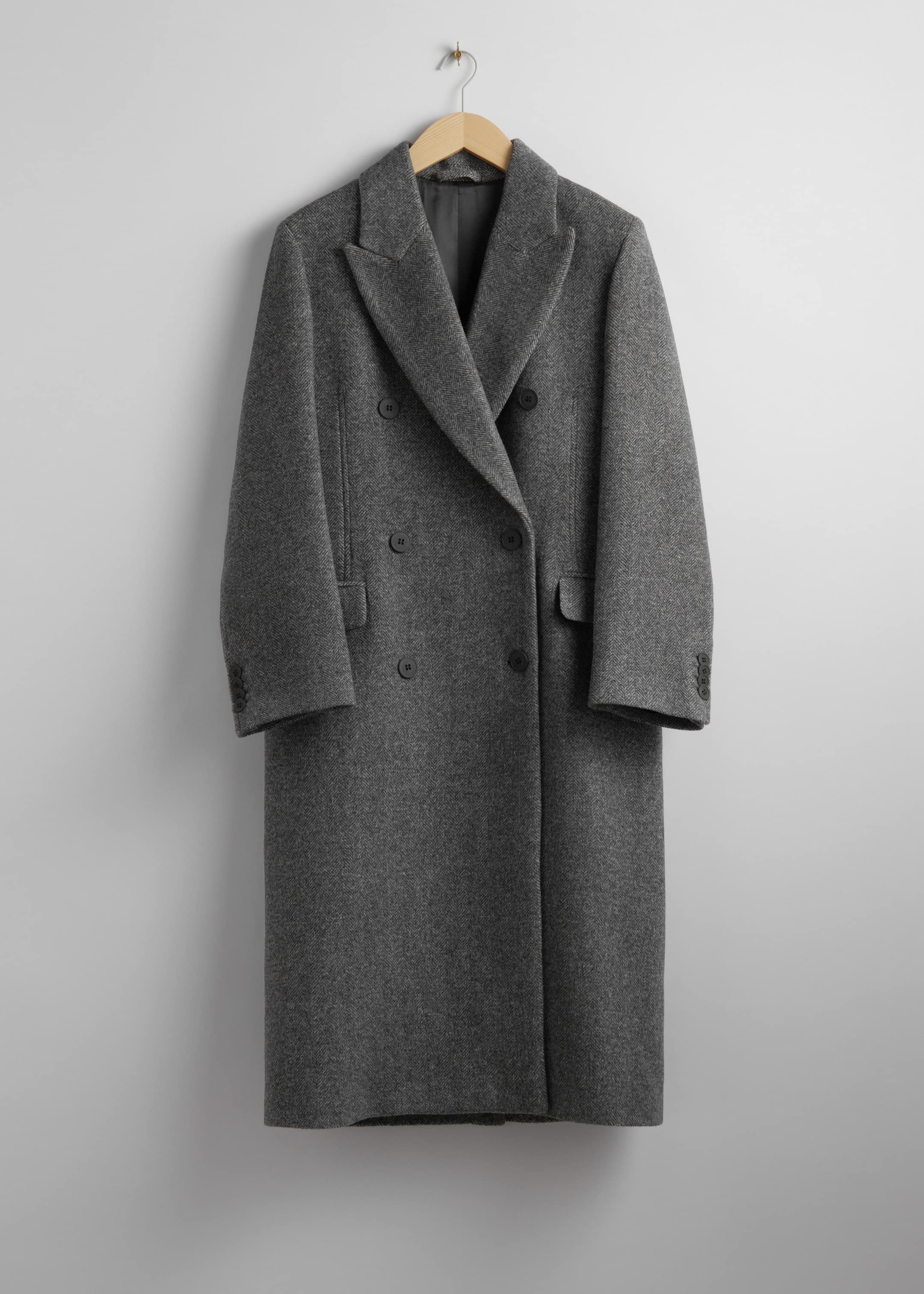 Other stories herringbone coat on sale