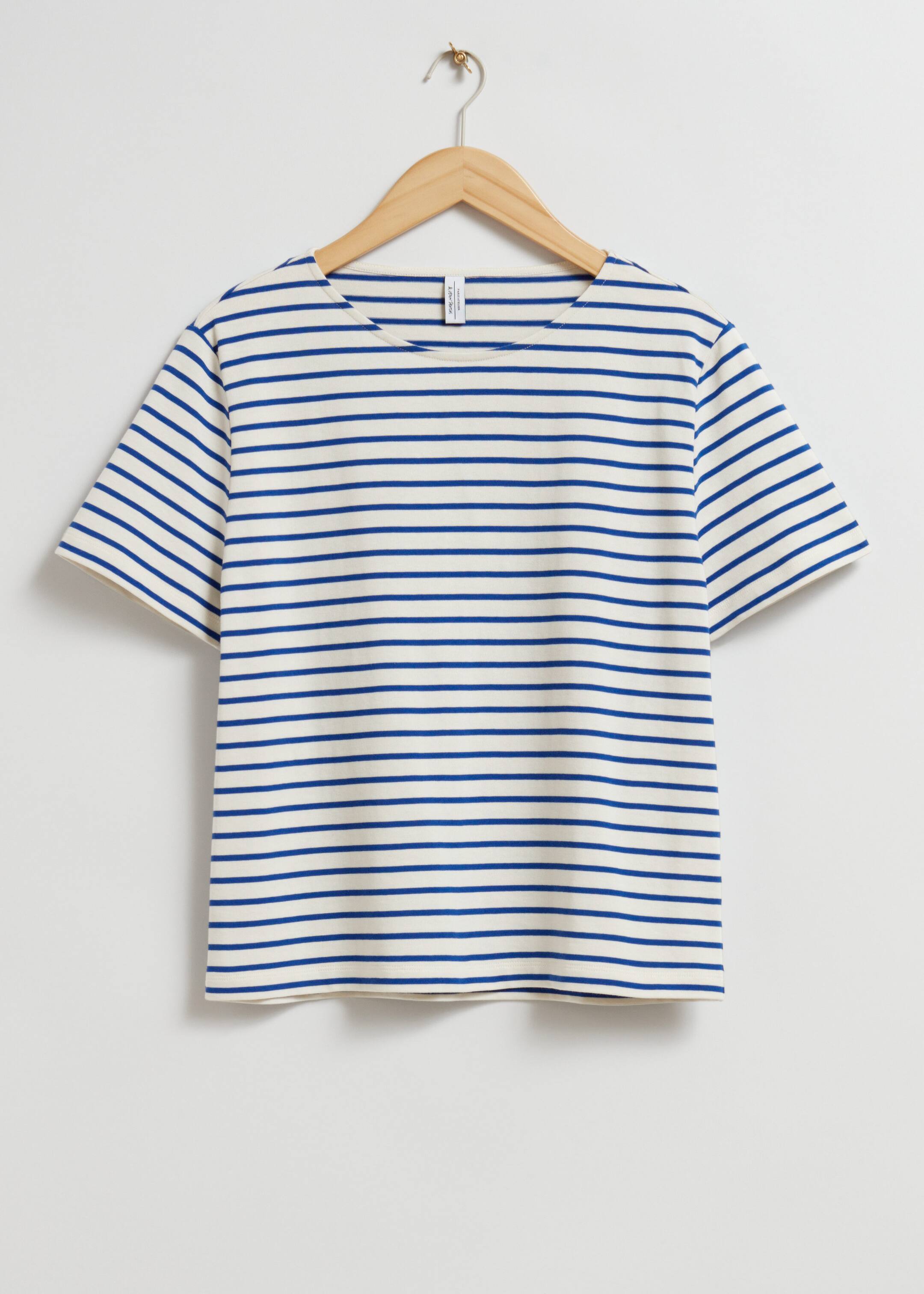 Striped T-Shirt - Black/White Striped - Still Life