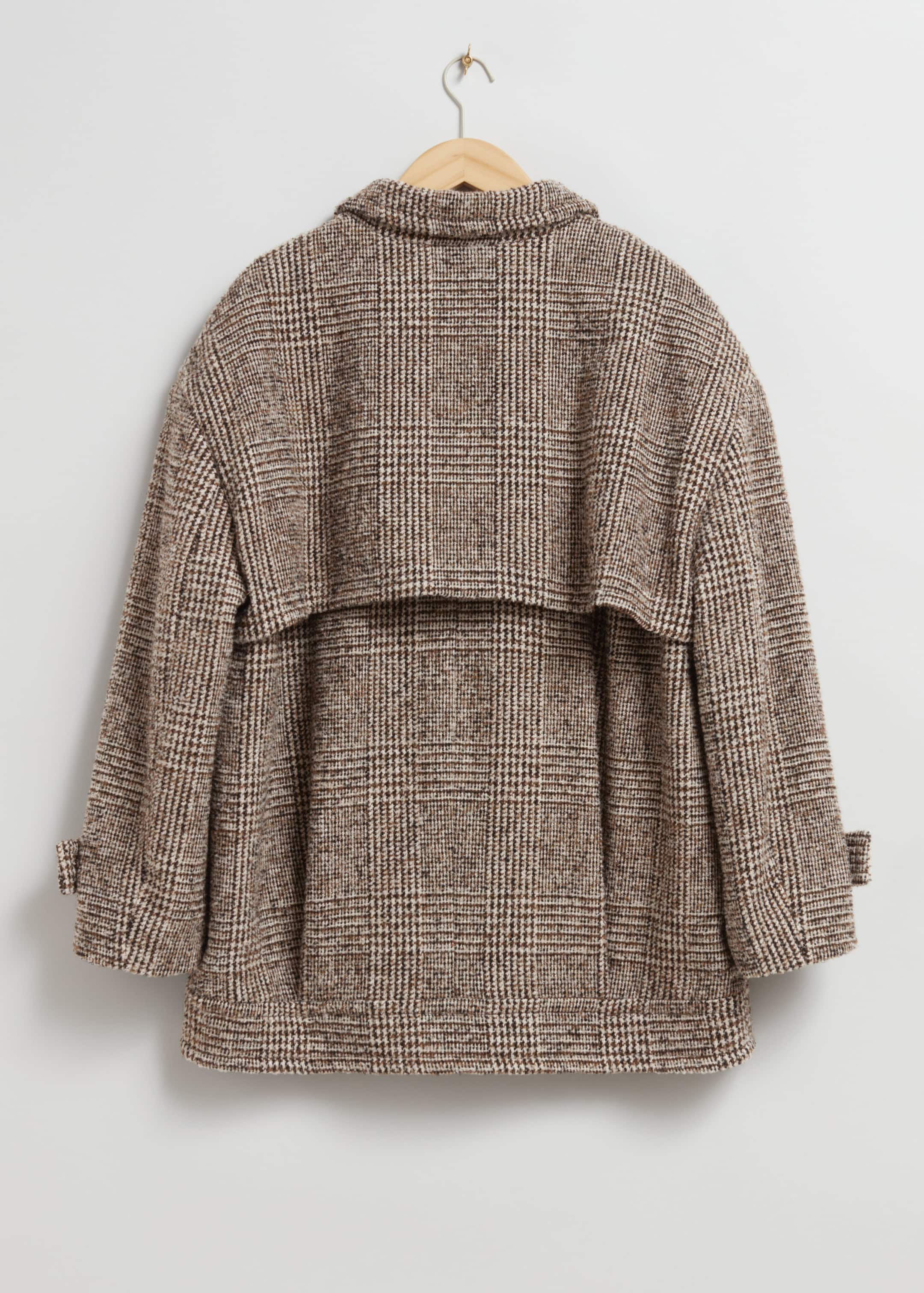 Caban oversize court - Tweed beige - Still Life