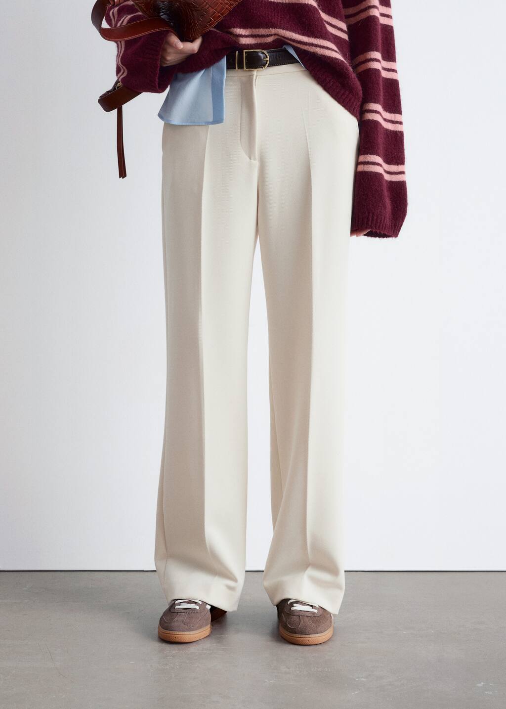 J.L-A.L パンツ ジェイラル Bellow Trouser CREAM