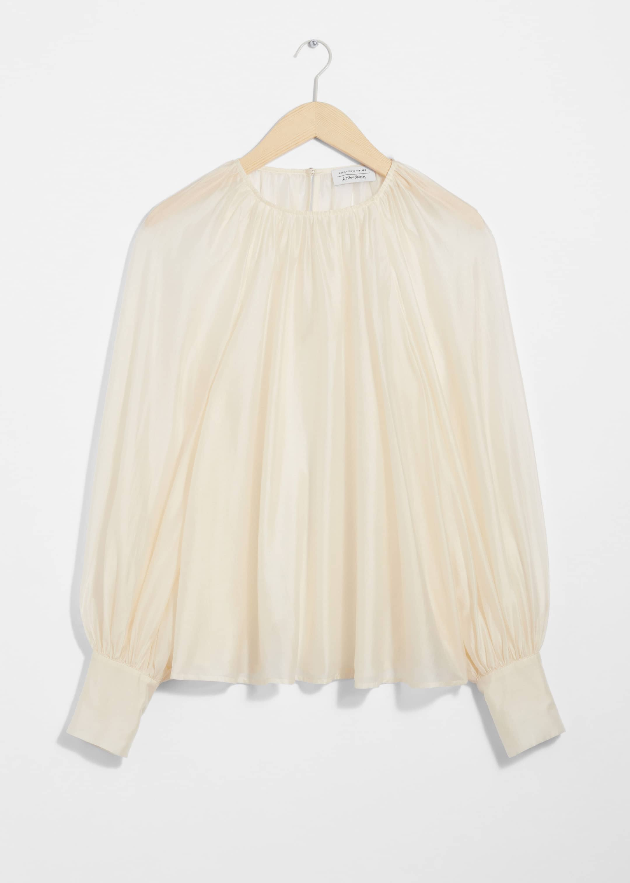 Sheer Blouse - Cream - Still Life