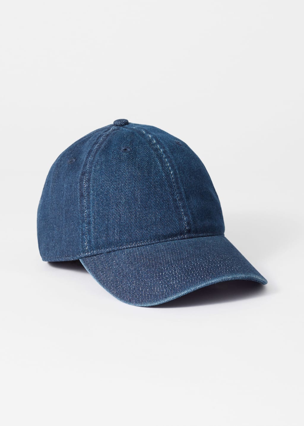☆HUMAN N CAT☆ Sunshine Washed Denim Ball Cap Indigo Blue S MUSINSA | HUMAN N CAT Sunshine washed denim ball cap [blue]