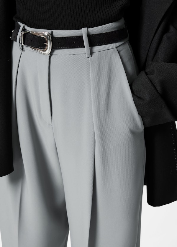 Tailored Tapered Trousers