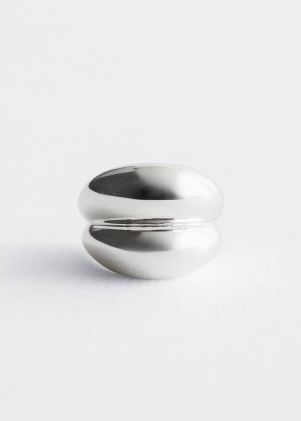 Two-Part Dome Earrings