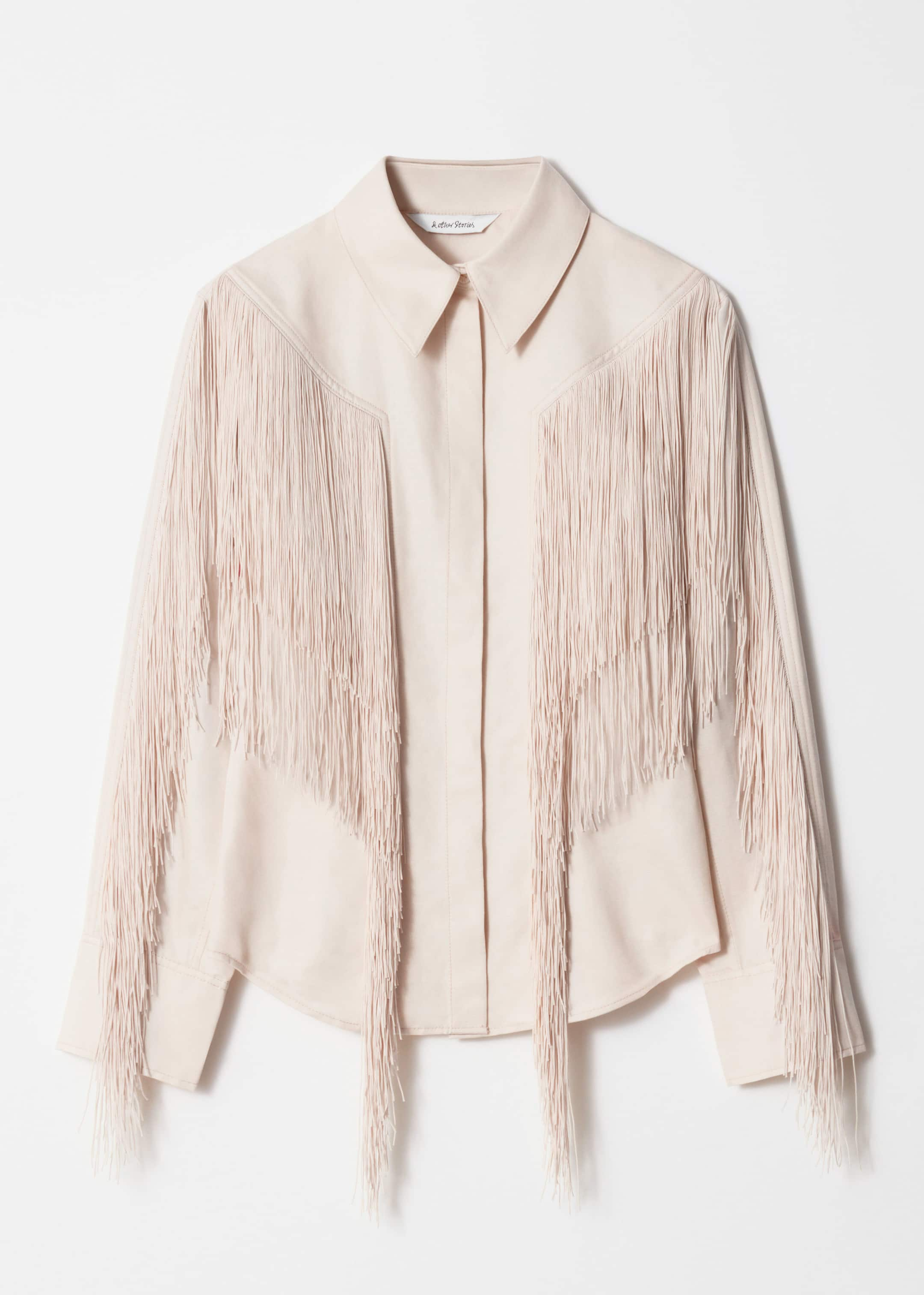 Fringed Shirt - Cream - Still Life