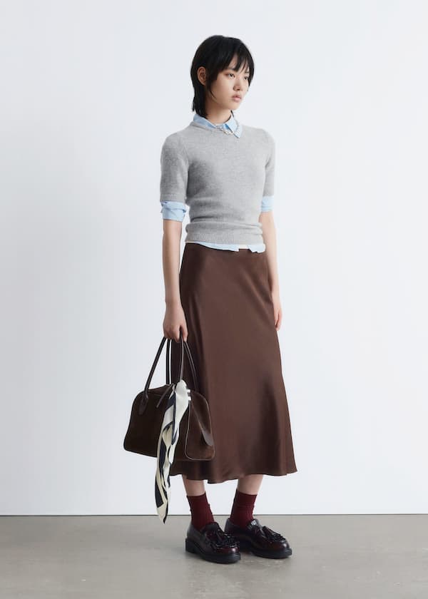 Knitted Cashmere T-shirt