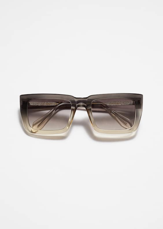 Oversized Square-Frame Sunglasses