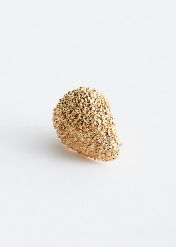 Textured Dome Earrings