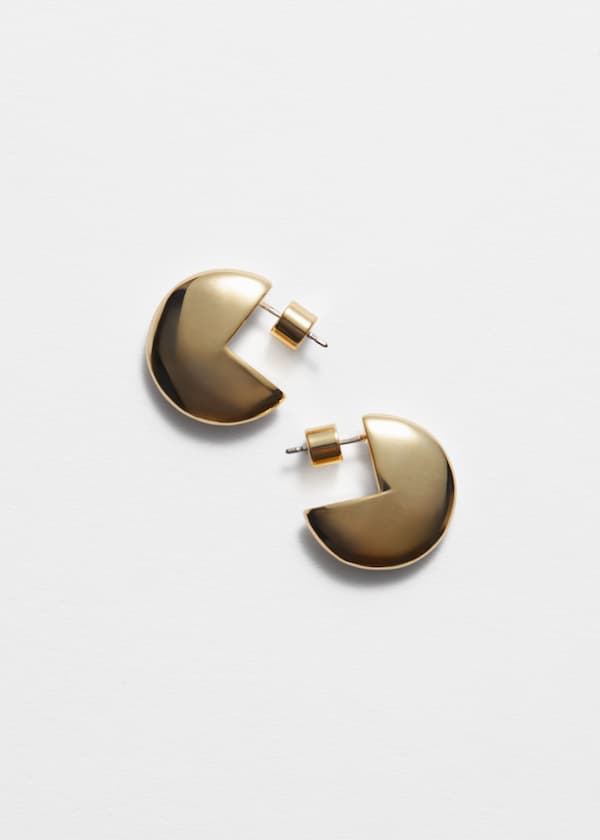 Geometric Hoop Earrings