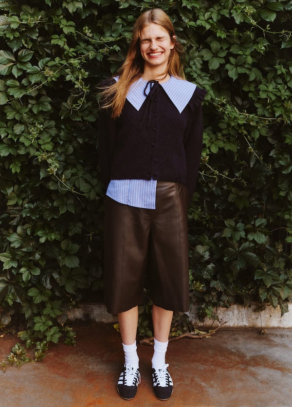 Peter Pan-collar Cardigan