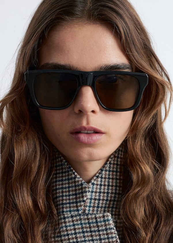 Square-Frame Sunglasses