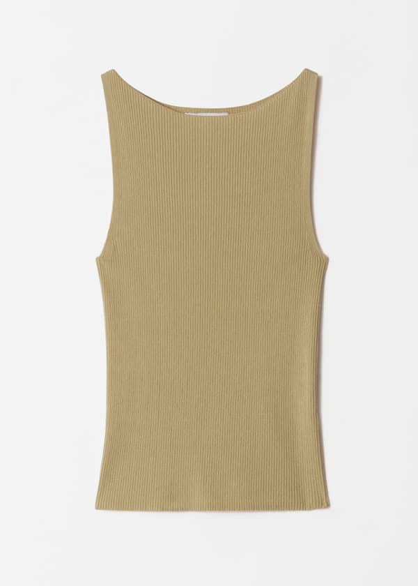 Rib-Knit Tank Top