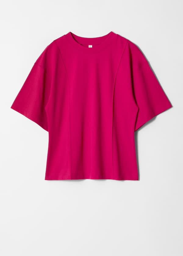 Structured T-shirt