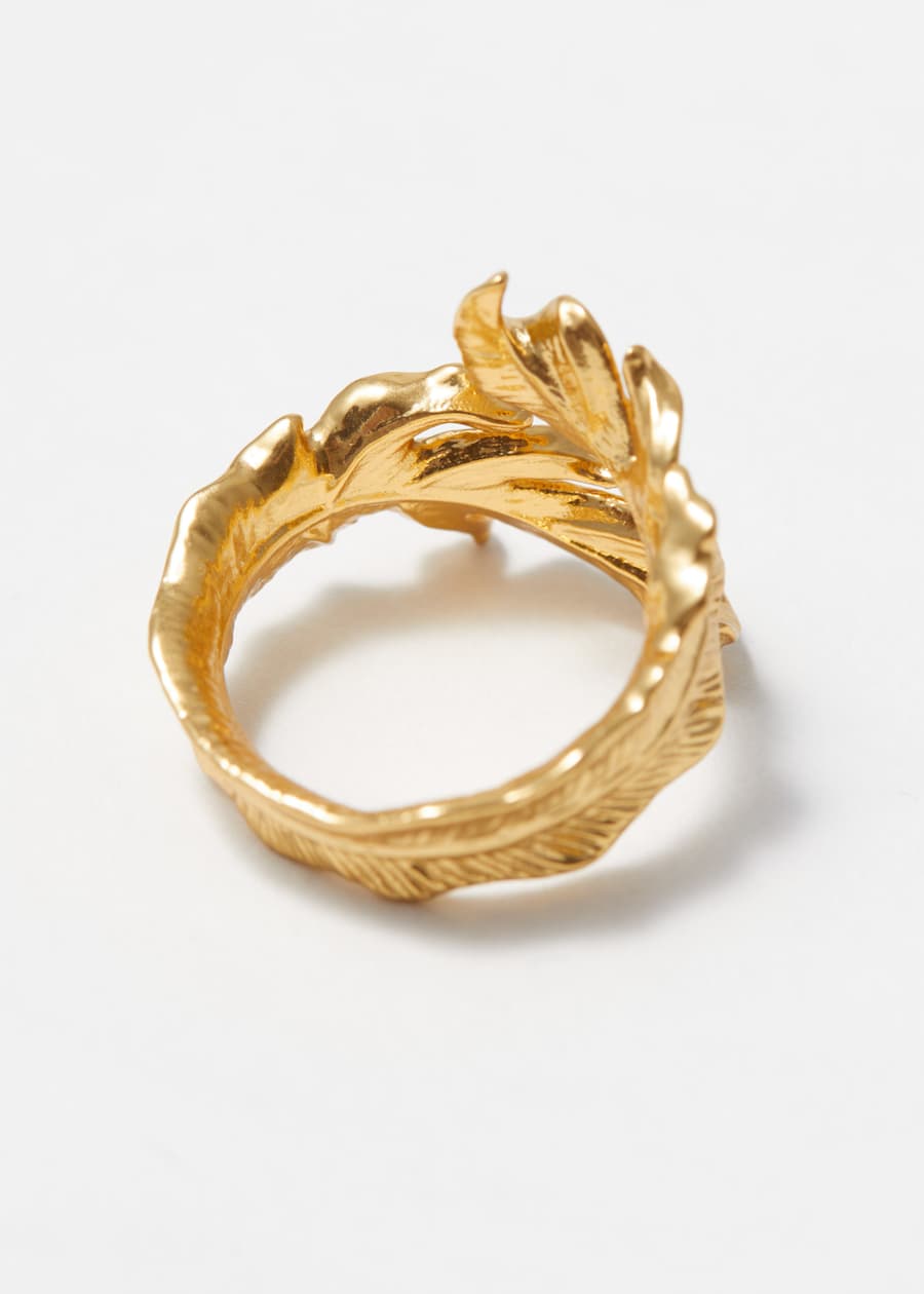 Leaf Wrap Ring
