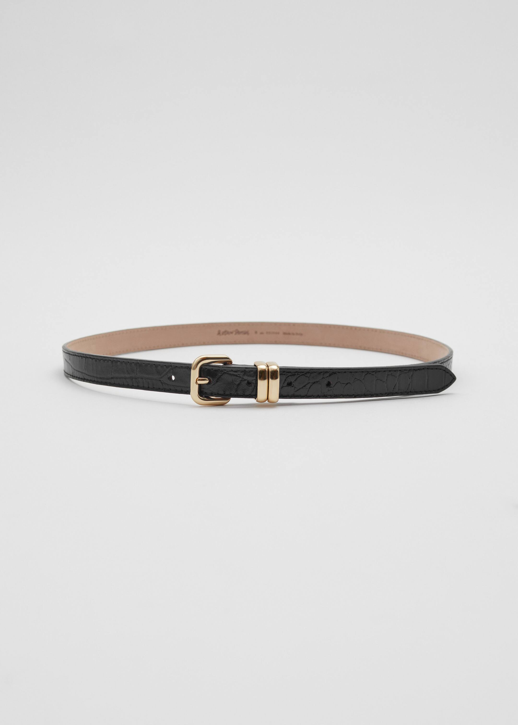 Ceinture en cuir classique