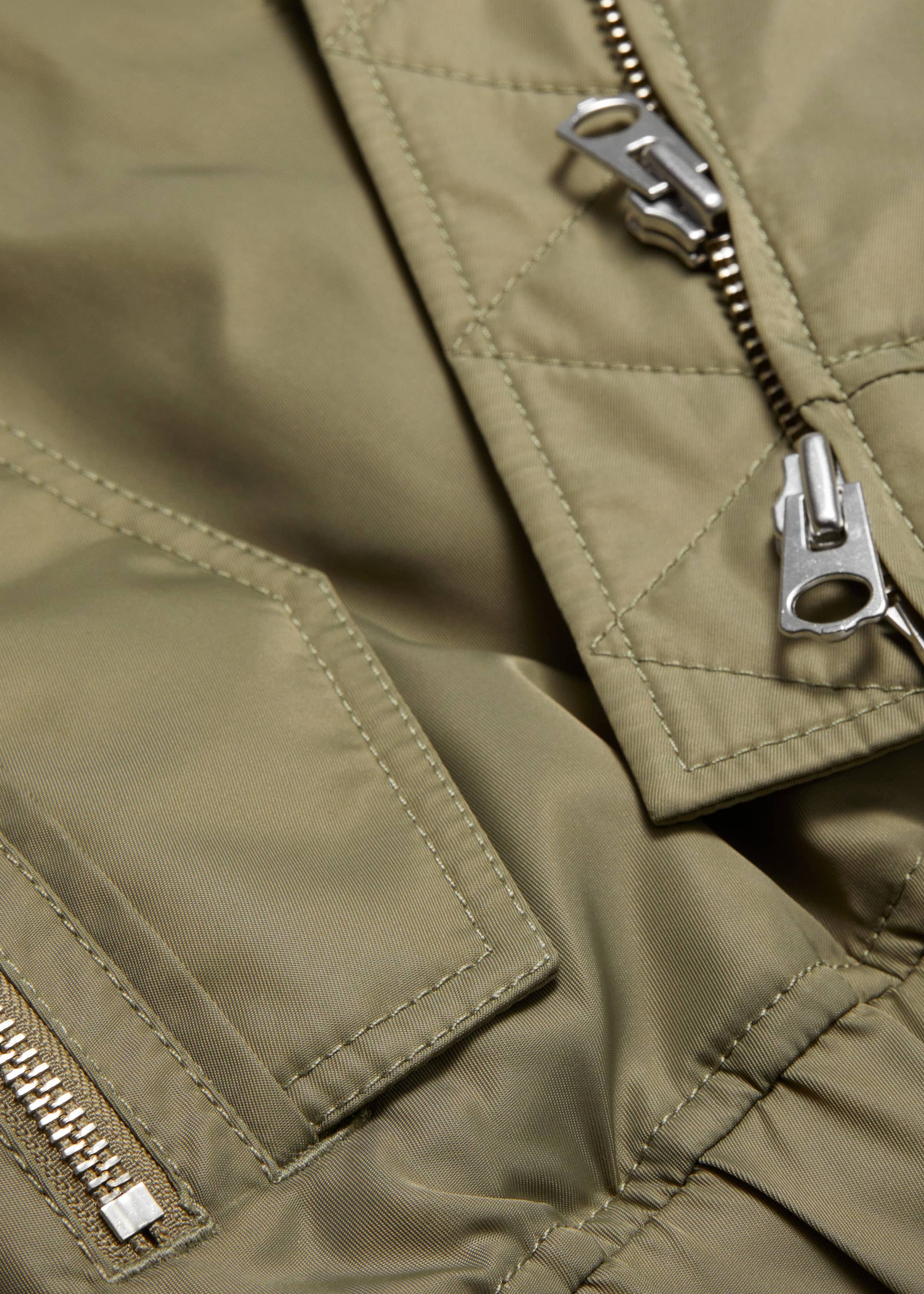 Boxy Zip-Up Jacket - {{variantName}} - Descriptive Detail