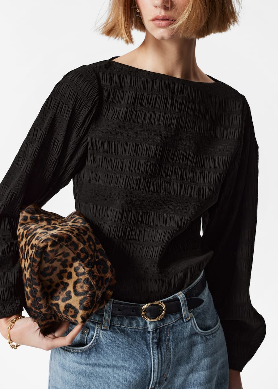 Smocked Blouse