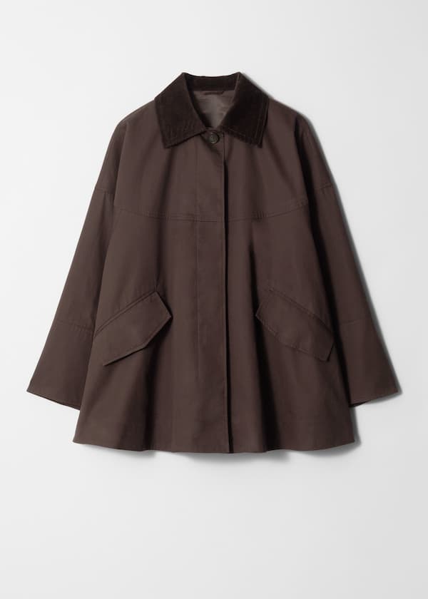 Oversized A-line Country Jacket
