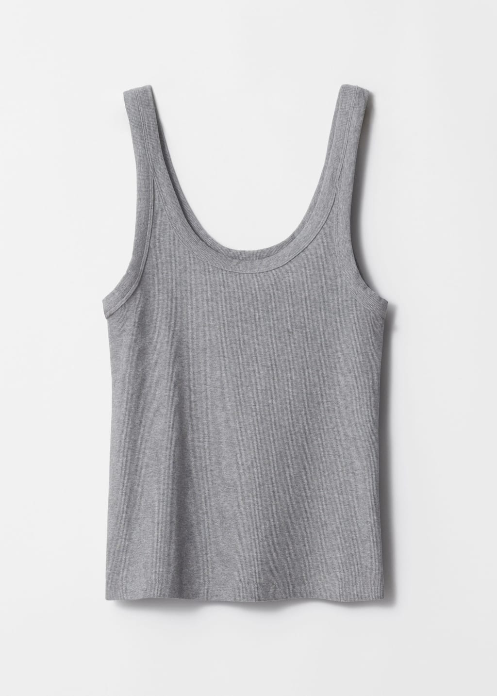 Grey Melange Nida Tank – Dilettante
