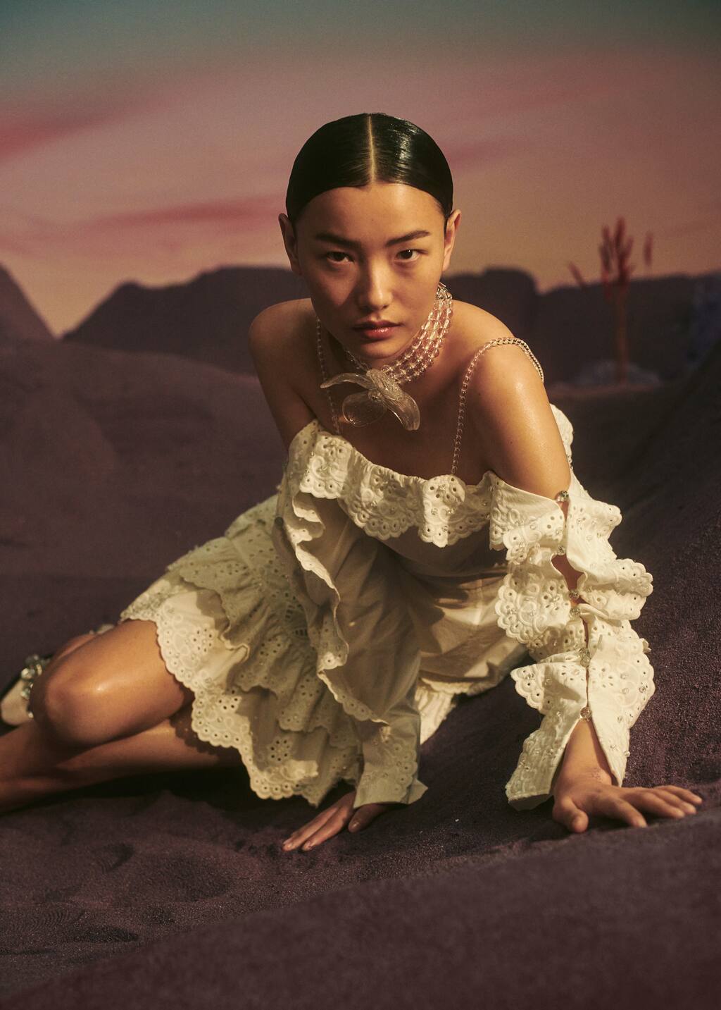 susan fang ＆OtherStories ワンピース SUSAN FANGスーザン・ファング チュールワンピース ZARAコラボの